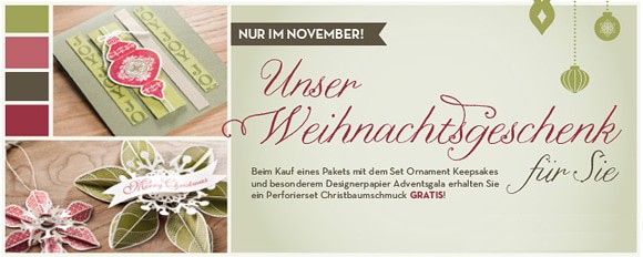 Stampin' Claus bringt Geschenke