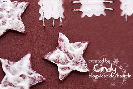 Weihnachtskarte - Magnolia - Chistmas Party Tilda - Stern small