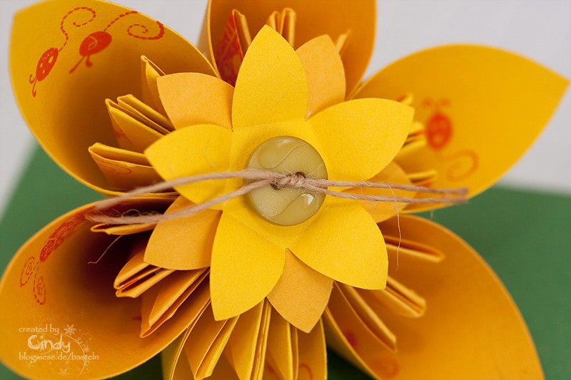 Toffifee Verpackung - Origami Blume