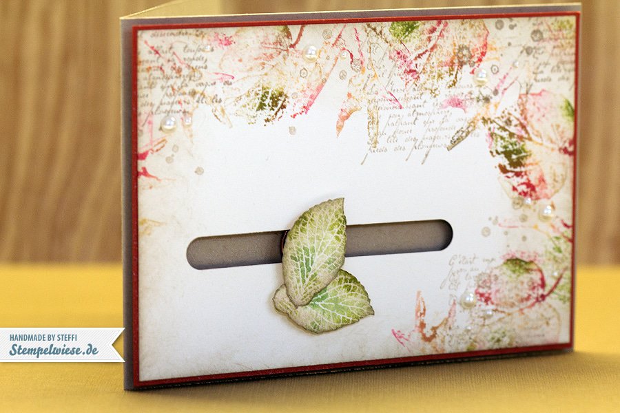 Kullerkarte mit French Foliage - Stampin’ Up! ♥ Stempelwiese