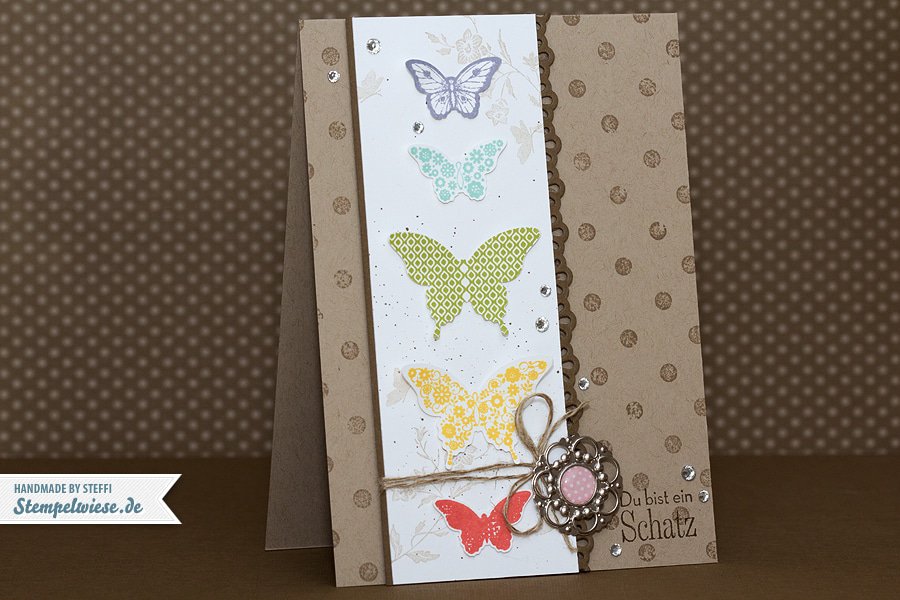 Geburtstagskarte - Papillon Potpourri - Stampin’ Up! ♥ Stempelwiese