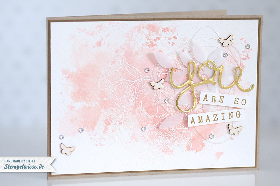 Stampin’ Up! - Pastell - Aquarell - Indescribable Gift - You are so Amazing ❤ Stempelwiese