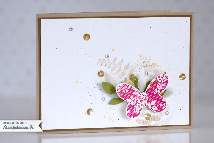 Stampin’ Up! - Geburtstagskarte - Grußkarte mit Schmetterlingsgruß - Butterfly Basics  - Video Tutorial ❤ Stempelwiese