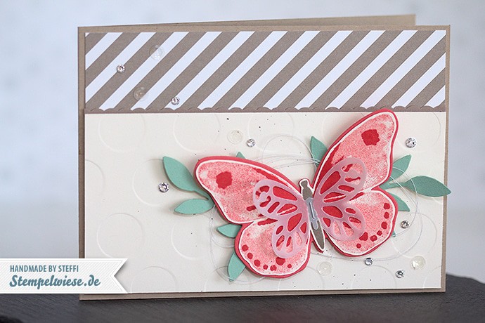 Inspiration & Art - Stampin’ Up! - Farbchallenge - Grußkarte - Watercolor Wings ❤ Stempelwiese