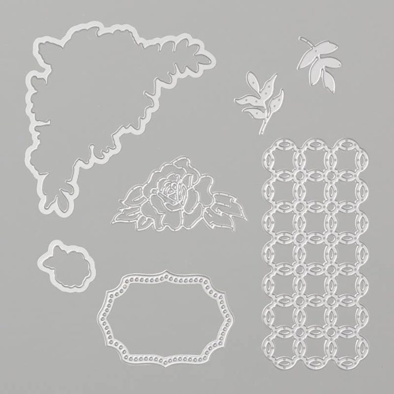 Stampin’ Up! Katalogkorrekturen 14 Stampin’ Up! Stanzformen Rosenspalier
