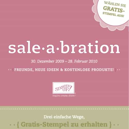 Stampin’ Up! Sale-A-Bration Broschüre 2009