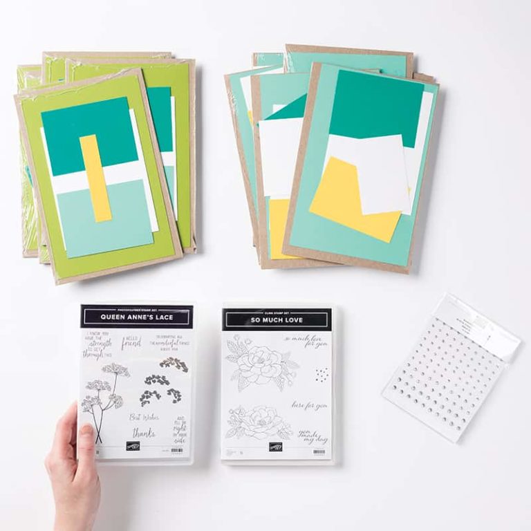 Starterset-Aktion zum Jahreskatalog 2020/21 2 Stampin’ Up! Starterset Aktion "Fertig und Los" Inhalt