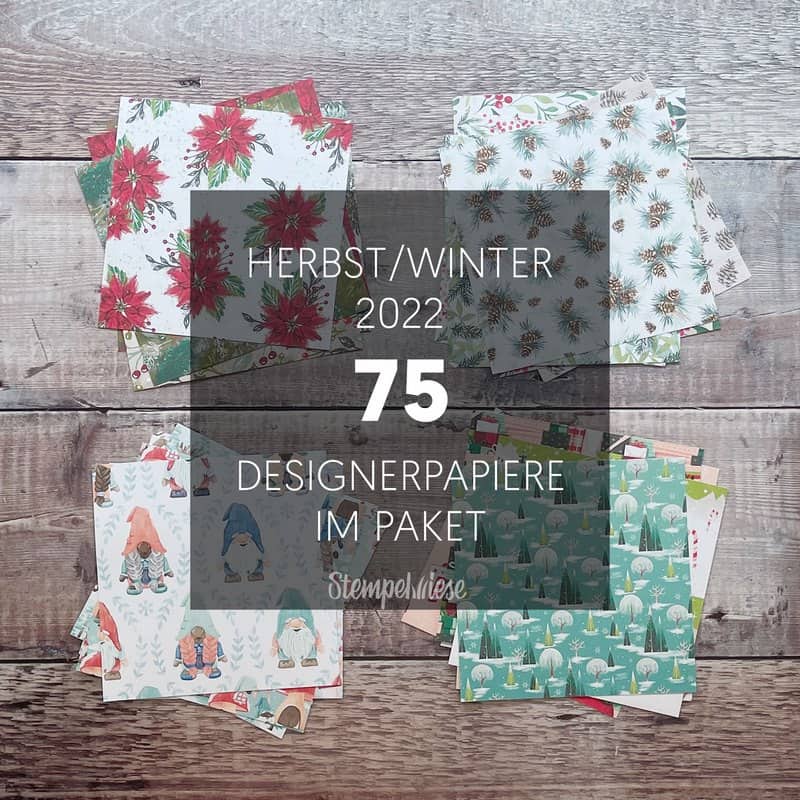 Designerpapier Musterpakete Herbst Winter 2022