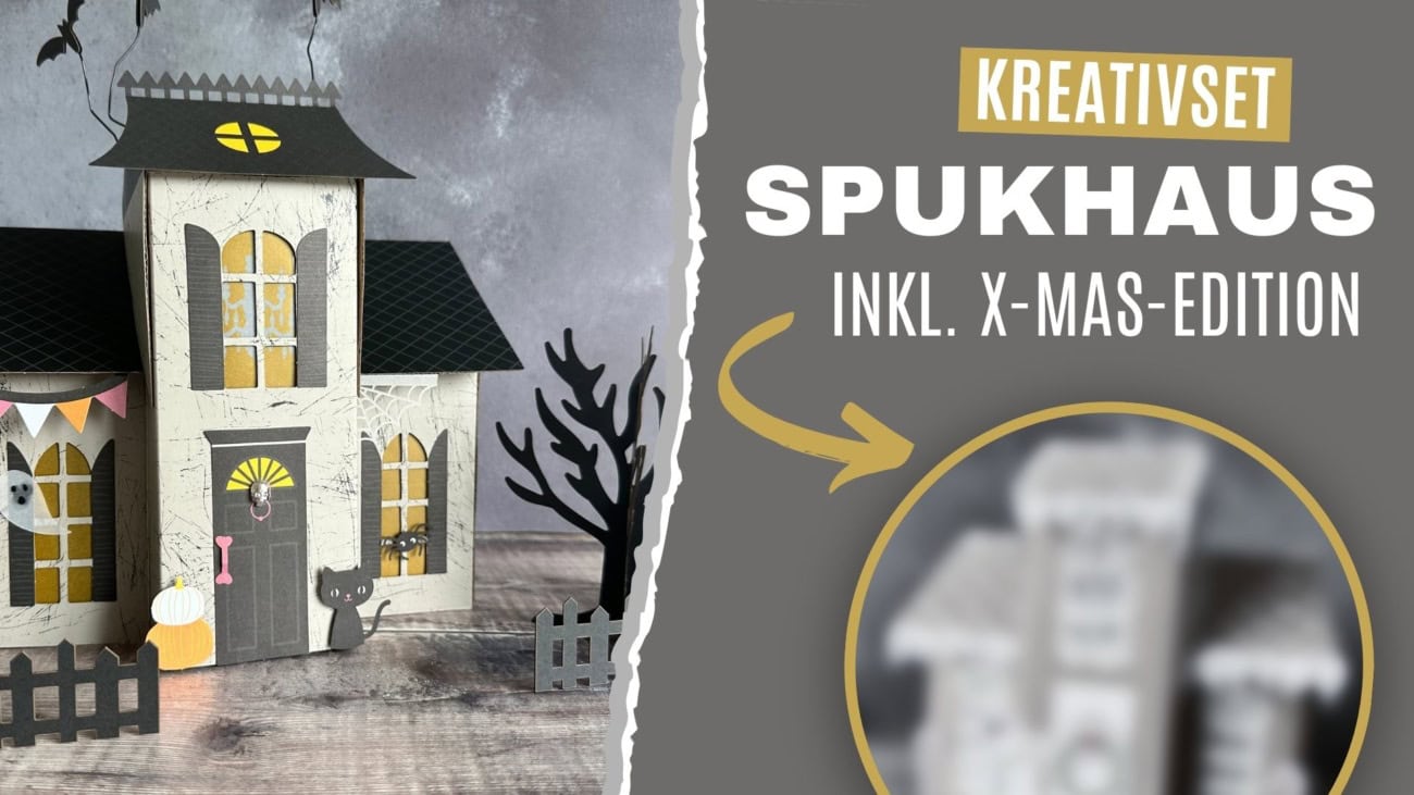 Stampin’ Up! Spukhaus Kreativset mit Weihnachtshaus Alternative