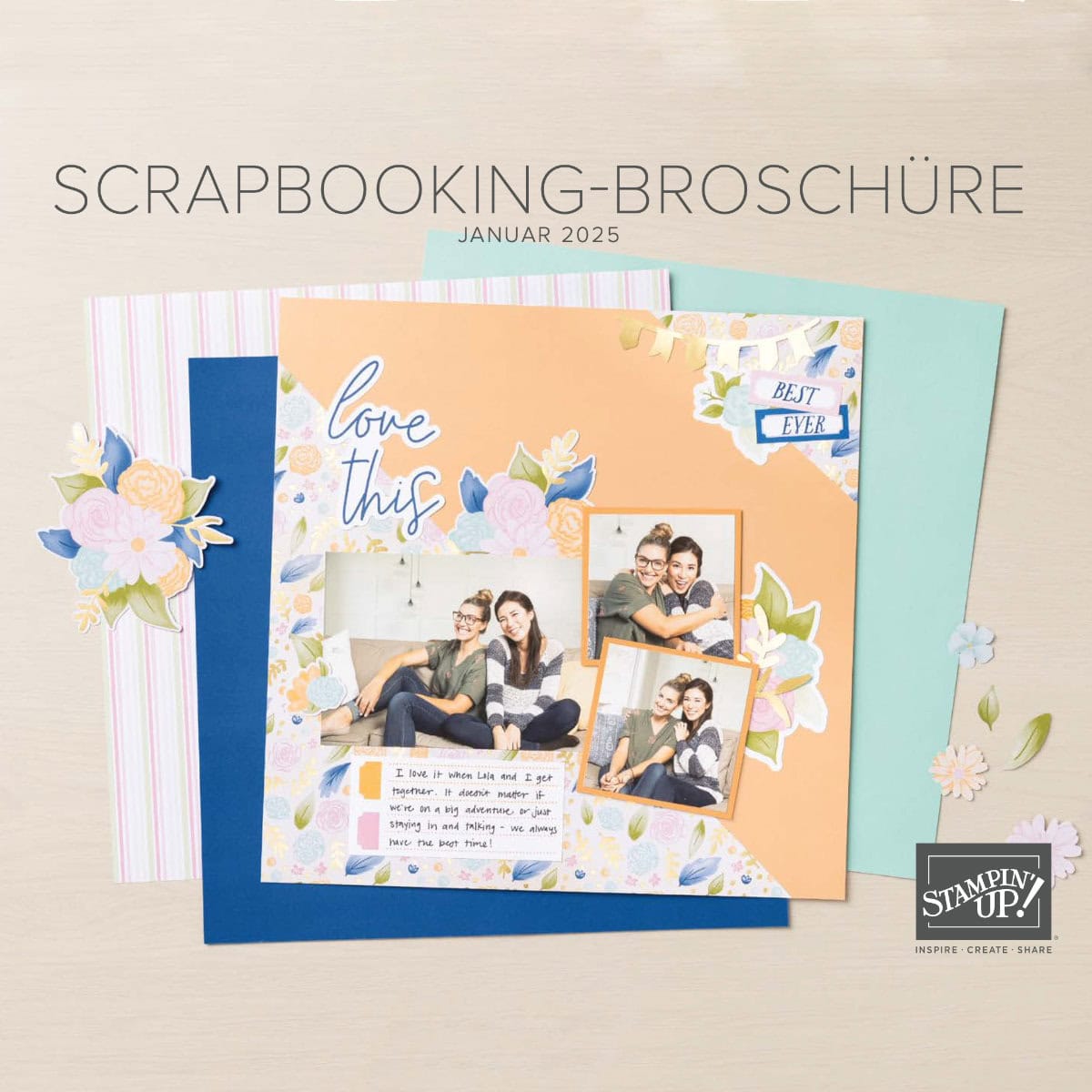 Stampin’ Up! Scrapbooking Broschüre Januar 2025