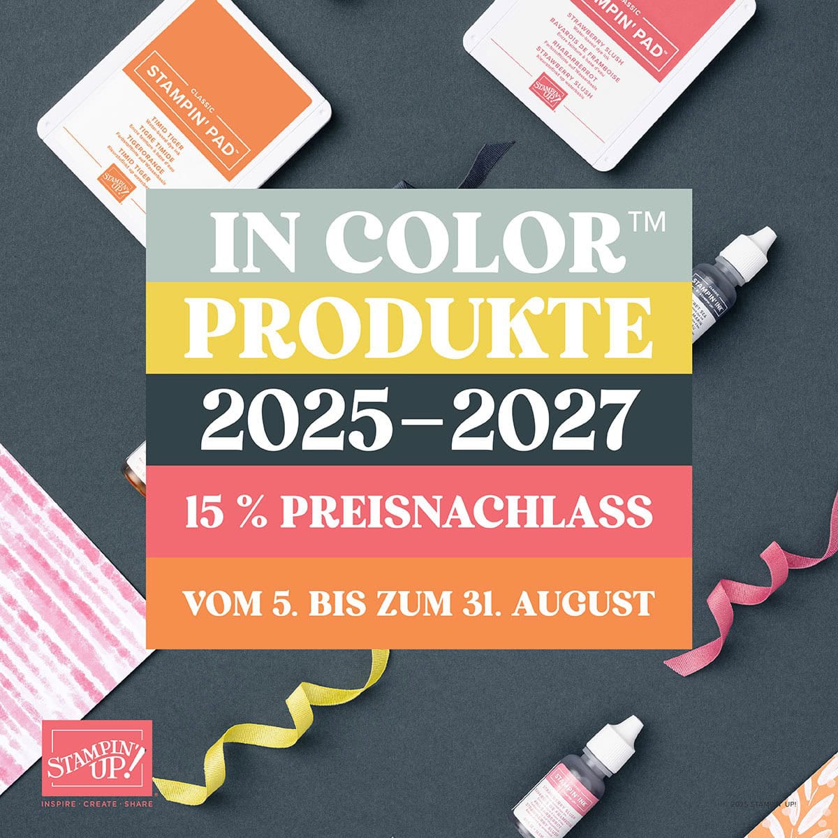 Stampin’ Up! Aktion In Color 2025-2027